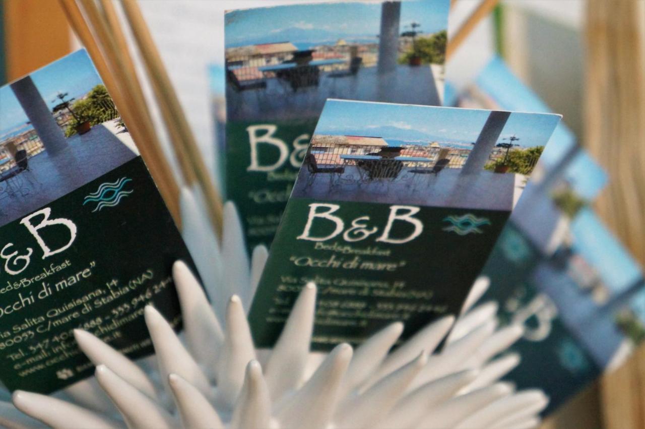 B&B Occhi Di Mare Castellammare di Stabia Kültér fotó